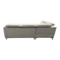 Right corner sofa-sofabed Napia pakoworld beige fabric 249x210x98cm