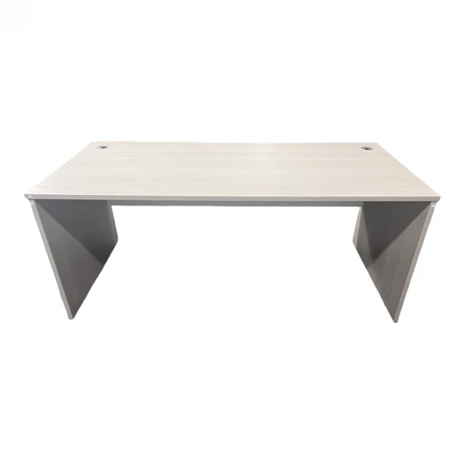 Γραφείο εργασίας Armadi pakoworld σε sonoma-λευκή απόχρωση 180x80x75εκ
