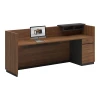 Reception Oscar pakoworld walnut-anthracite 180x65x76cm