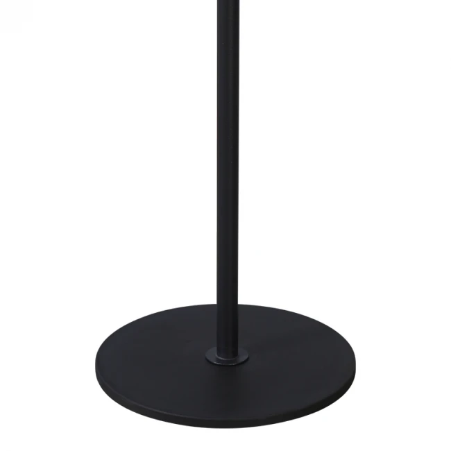 Coat rack Lelom pakoworld metal in black color D30x170cm