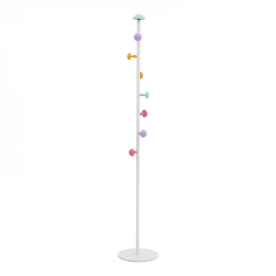 Coat stand Mush pakoworld white metal 30x30x168cm