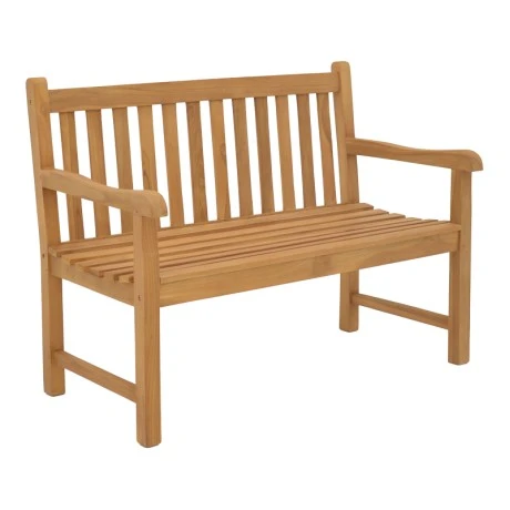 Sofa Nat pakoworld teak wood in natural shade 120x57x96cm