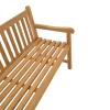 Καναπές Nat pakoworld teak ξύλο σε φυσική απόχρωση 120x57x96εκ