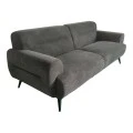 3-seater sofa Anbola pakoworld anthracite fabric 213x87x80cm