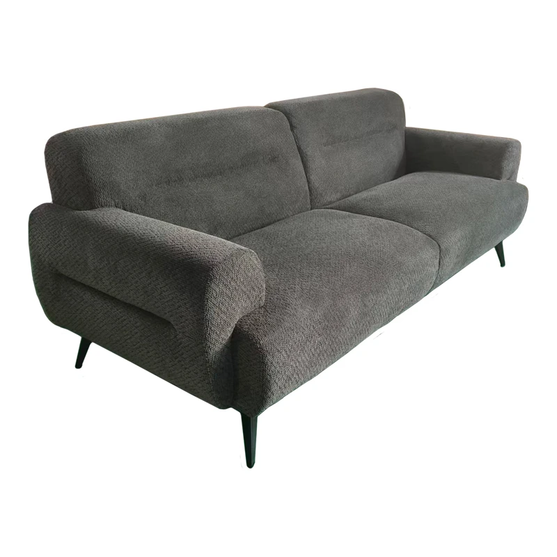 3-seater sofa Anbola pakoworld anthracite fabric 213x87x80cm