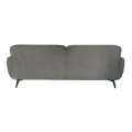 3-seater sofa Anbola pakoworld anthracite fabric 213x87x80cm