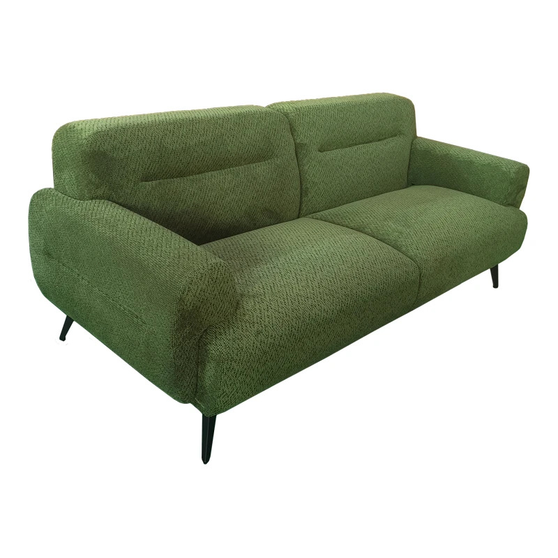 3-seater sofa Anbola pakoworld green  fabric 213x87x80cm