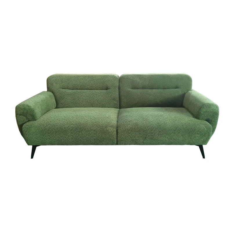 3-seater sofa Anbola pakoworld green  fabric 213x87x80cm