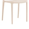 Καρέκλα Amvroan στοιβαζόμενη pakoworld με UV protection cappuccino pp 51x49x79.5εκ