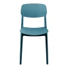 Stackable Berdian pakoworld pp chair in blue color 38x49x79cm