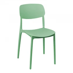 Stackable Berdian pakoworld pp chair in mint color 38x49x79cm
