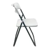 Folding chair Edison pakoworld white 38x49x73cm