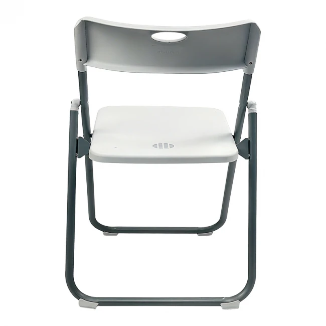 Folding chair Edison pakoworld white 38x49x73cm