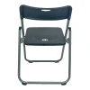 Folding chair Edison pakoworld black 38x49x73cm