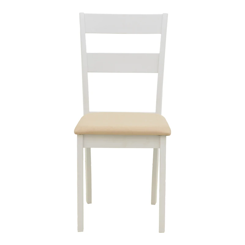 Καρέκλα Dallan pakoworld rubberwood λευκό 40x47.5x89εκ