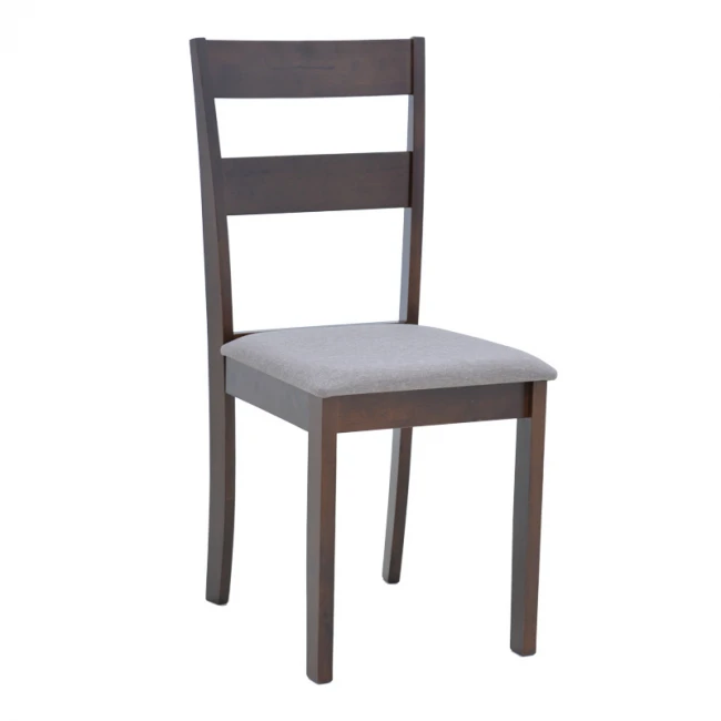 Καρέκλα Dallan  pakoworld σε καρυδί απόχρωση 40x47.5x89εκ