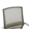 Palma pakoworld white visitor chair mesh grey 46x52x94cm