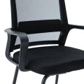 Καρέκλα επισκέπτη Palma pakoworld mesh μαύρο 46x52x94εκ