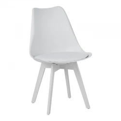Καρέκλα Gaston I pakoworld PP-PU σε λευκή απόχρωση 48.5x53.5x81.5εκ Καρέκλα Gaston I pakoworld PP-PU σε λευκή απόχρωση 48.5x53.5x81.5εκ