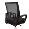 Berto II pakoworld office chair recline with mesh fabric in black shade 60x48x85-95cm
