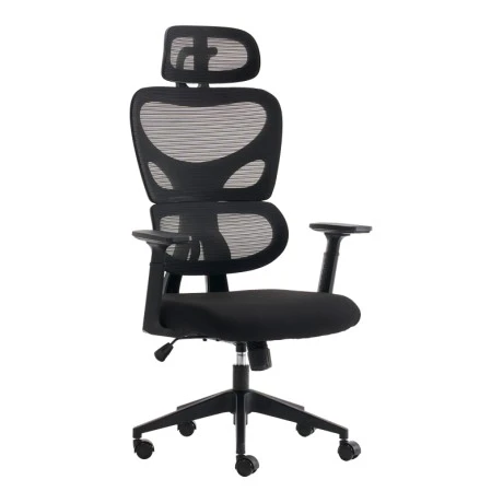 Καρέκλα γραφείου διευθυντή Cadrey pakoworld mesh μαύρο 67x64x120-128εκ
