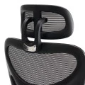 Καρέκλα γραφείου διευθυντή Cadrey pakoworld mesh μαύρο 67x64x120-128εκ
