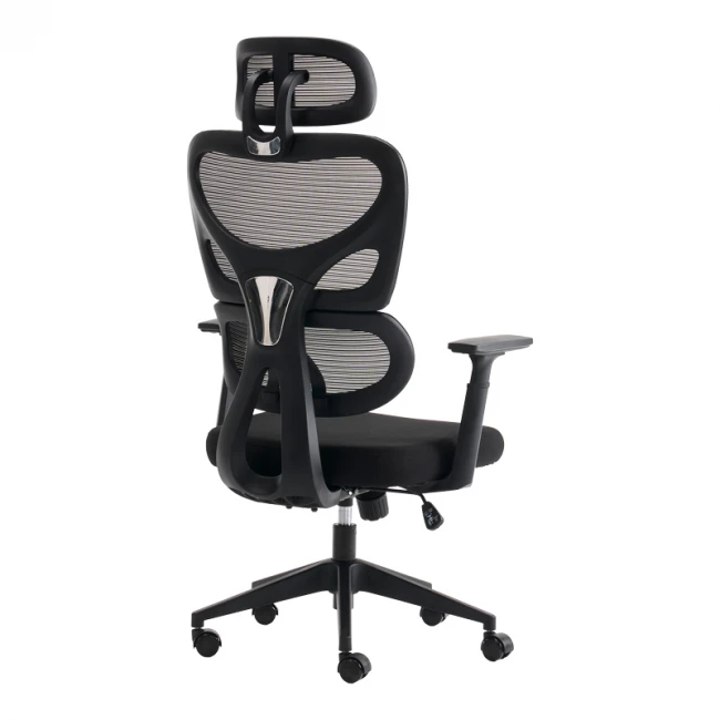 Cadrey pakoworld mesh black manager's office chair 67x64x120-128cm