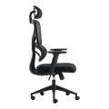 Καρέκλα γραφείου διευθυντή Cadrey pakoworld mesh μαύρο 67x64x120-128εκ