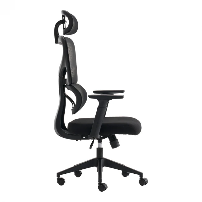 Cadrey pakoworld mesh black manager's office chair 67x64x120-128cm