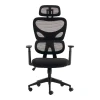 Cadrey pakoworld mesh black manager's office chair 67x64x120-128cm