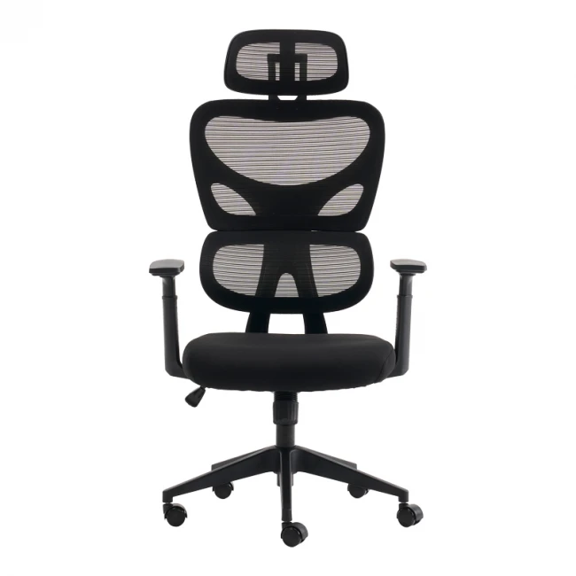 Cadrey pakoworld mesh black manager's office chair 67x64x120-128cm