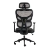 Cadrey pakoworld mesh black manager's office chair 67x64x120-128cm