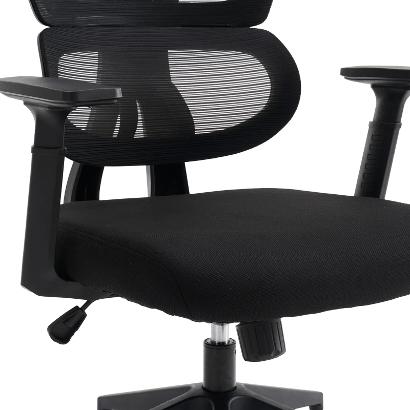 Καρέκλα γραφείου διευθυντή Cadrey pakoworld mesh μαύρο 67x64x120-128εκ