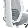 Manager office chair Commend pakoworld with fabric mesh in grey color