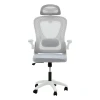 Office chair manager Delilah pakoworld mesh light grey