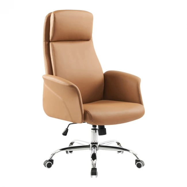 Manager office chair Derjio pakoworld brown pu 68x66x115cm