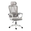 Exeter pakoworld director's office chair white - mesh gray 50x58x119-129cm