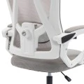 Exeter pakoworld director's office chair white - mesh gray 50x58x119-129cm