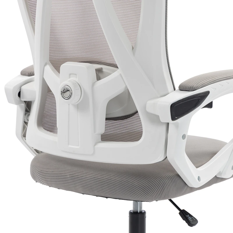 Exeter pakoworld director's office chair white - mesh gray 50x58x119-129cm