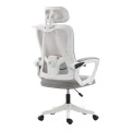 Exeter pakoworld director's office chair white - mesh gray 50x58x119-129cm