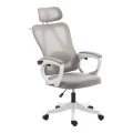 Exeter pakoworld director's office chair white - mesh gray 50x58x119-129cm