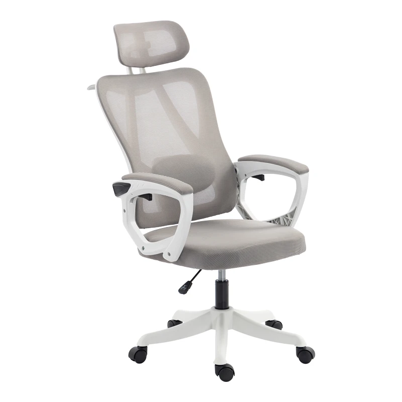Exeter pakoworld director's office chair white - mesh gray 50x58x119-129cm
