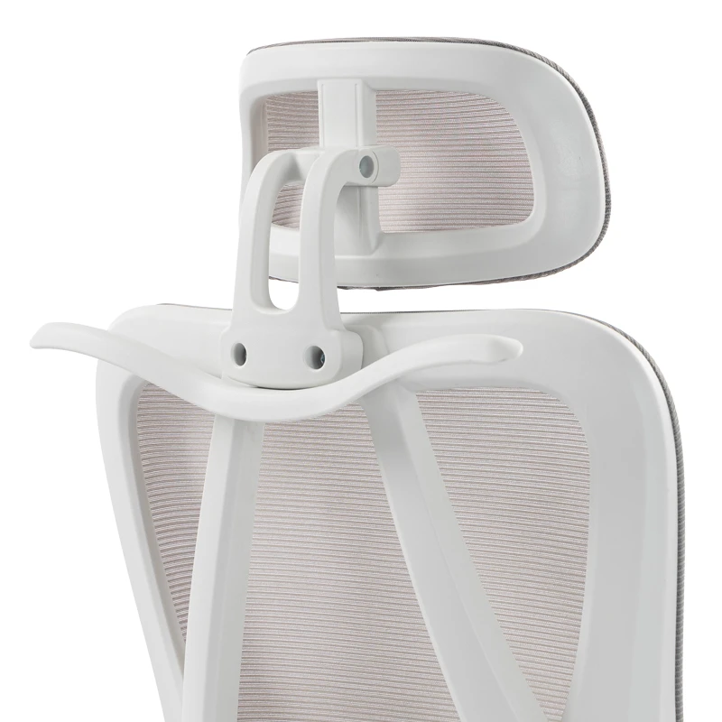Exeter pakoworld director's office chair white - mesh gray 50x58x119-129cm