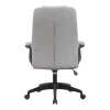 Καρέκλα γραφείου διευθυντή Kamora pakoworld ύφασμα γκρι 66x67x103-111εκ