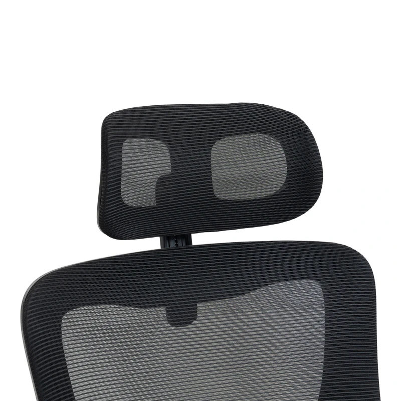 Director's office chair Mainz pakoworld mesh black color 50x60x112-122cm
