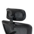 Director's office chair Mainz pakoworld mesh black color 50x60x112-122cm