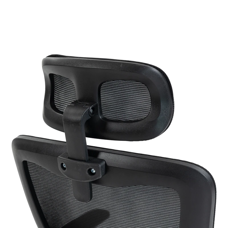Director's office chair Mainz pakoworld mesh black color 50x60x112-122cm