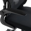 Director's office chair Mainz pakoworld mesh black color 50x60x112-122cm