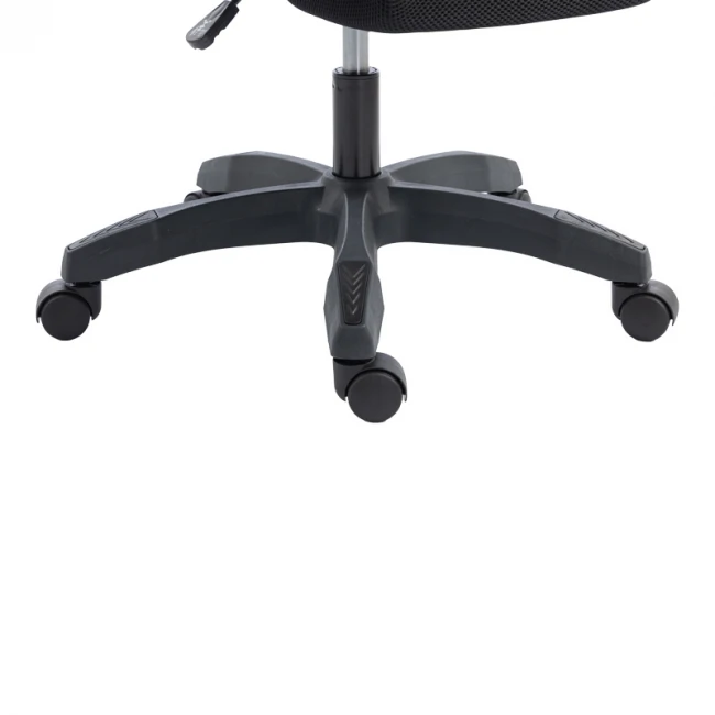 Καρέκλα γραφείου διευθυντή με υποπόδιο Meton pakoworld mesh χρώμα μαύρο 48x60x118-128εκ