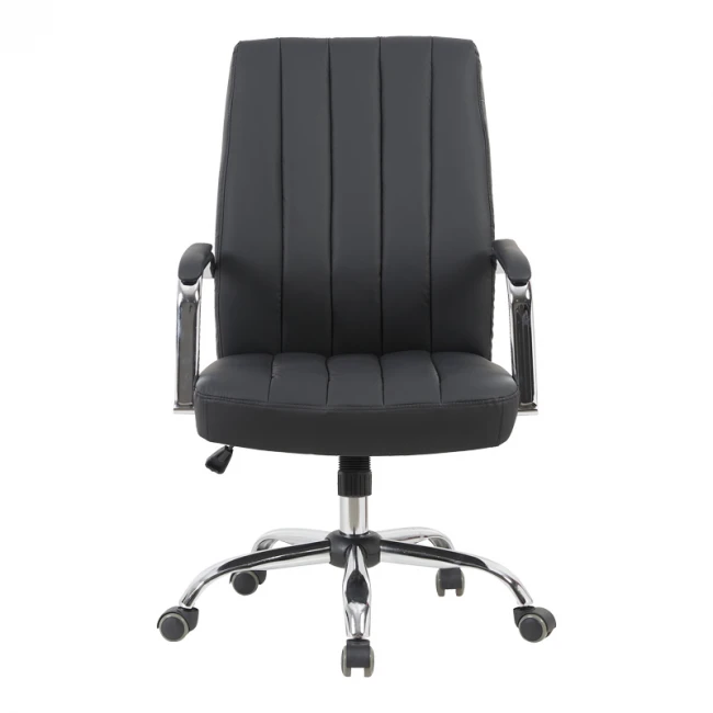 Mido pakoworld pu black manager's office chair 58x71x100-106cm